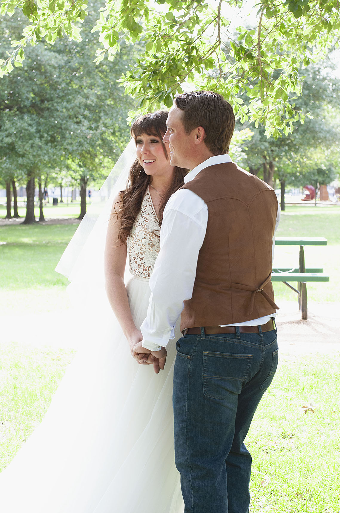 Outdoor Houston Wedding Photography