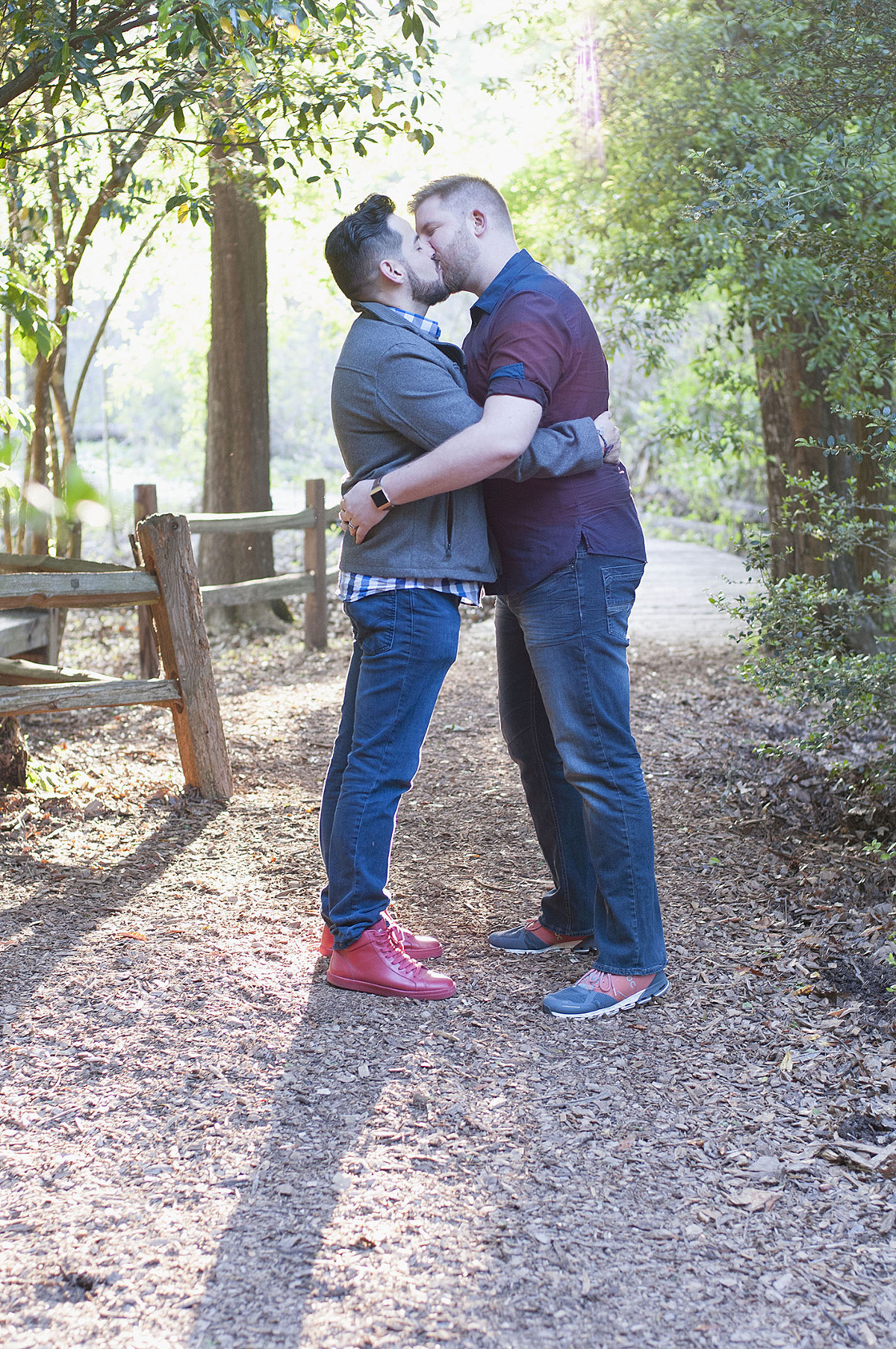 lgbtq engagement portraits houston