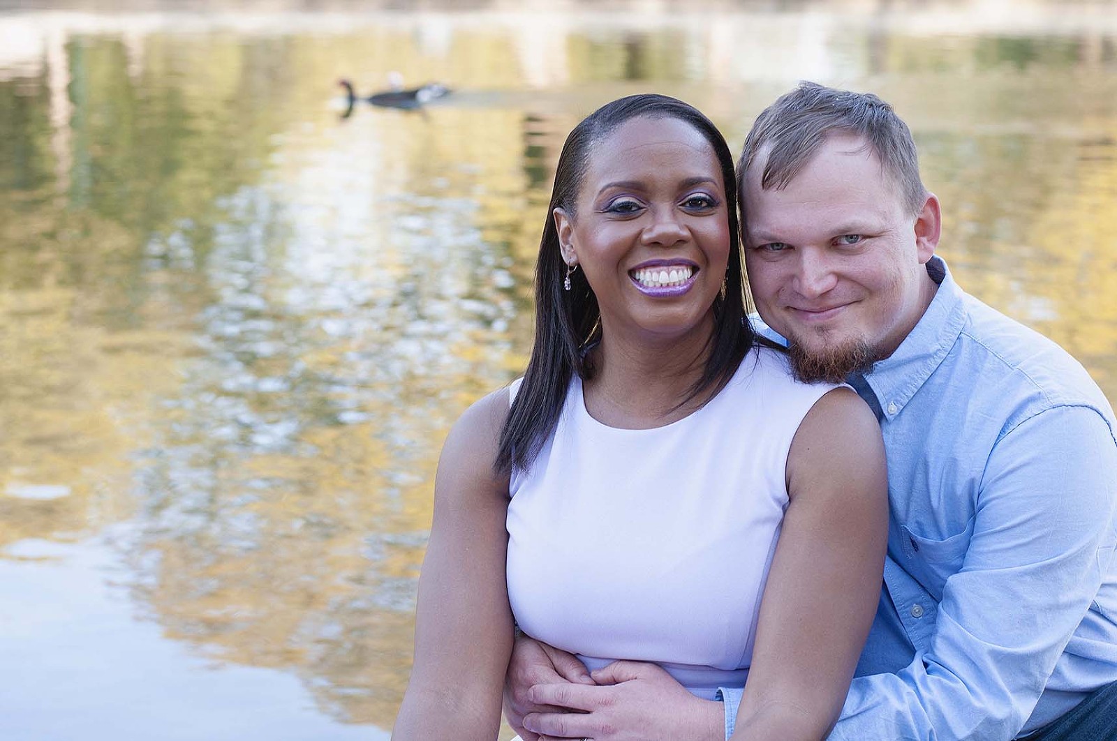 Hermann Park Engagement Portraits