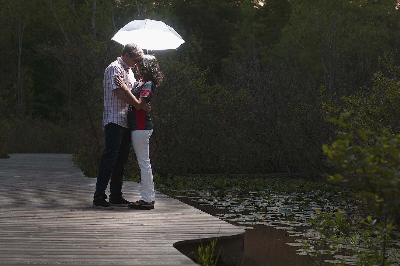 Houston Arboretum Engagement Portraits