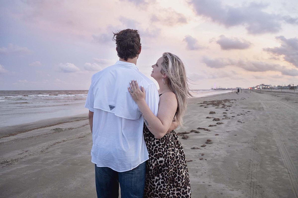 Galveston Engagement Portraits