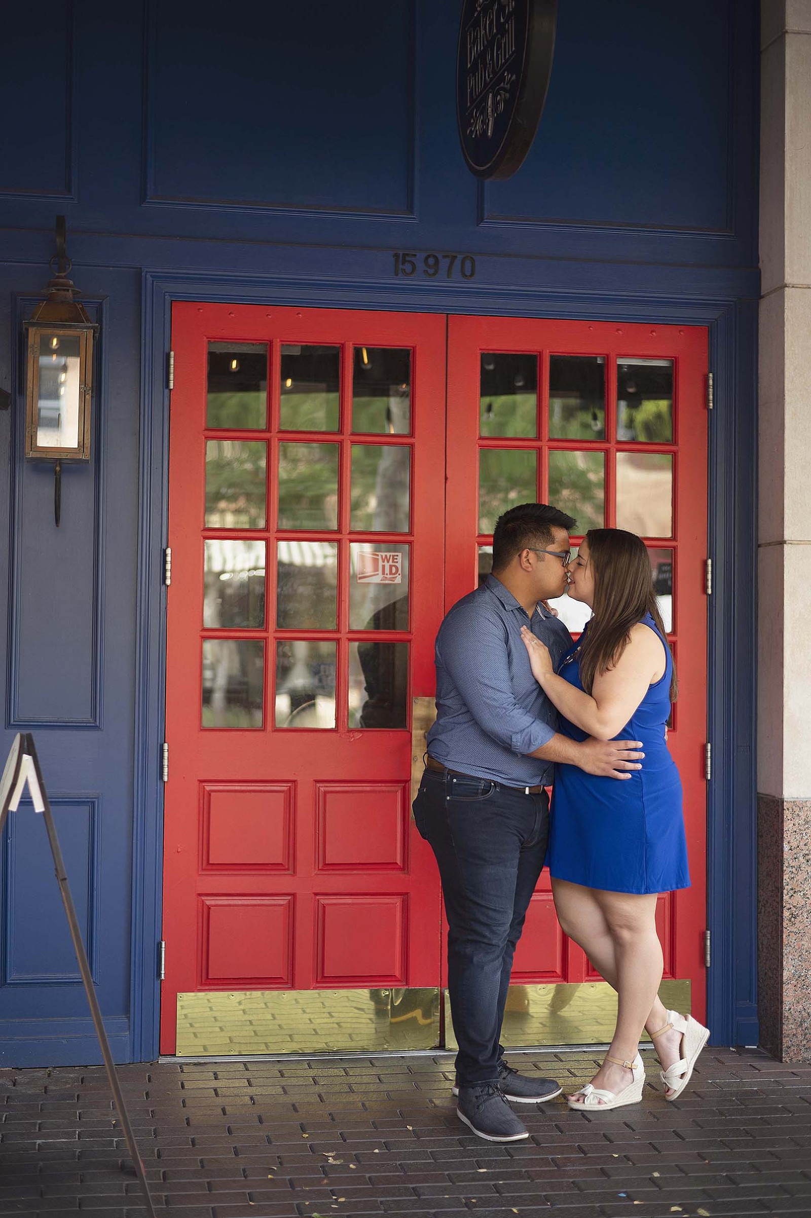 Sugar Land Engagement Portraits