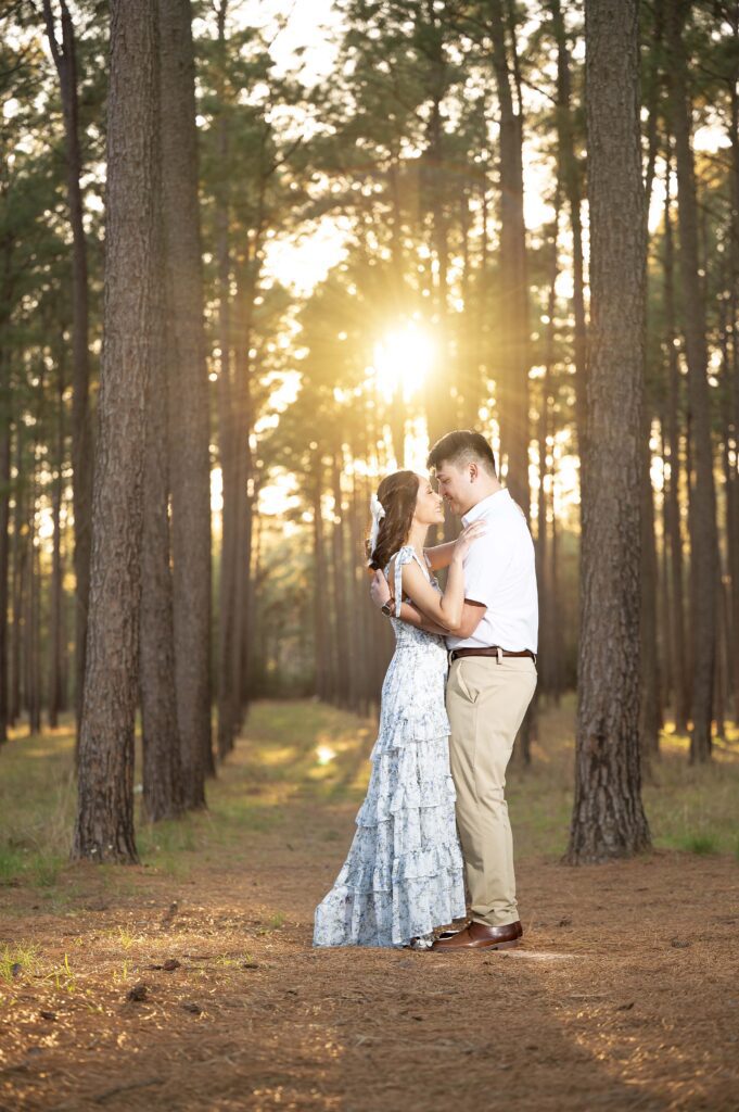 shady summer engagement locations in houston