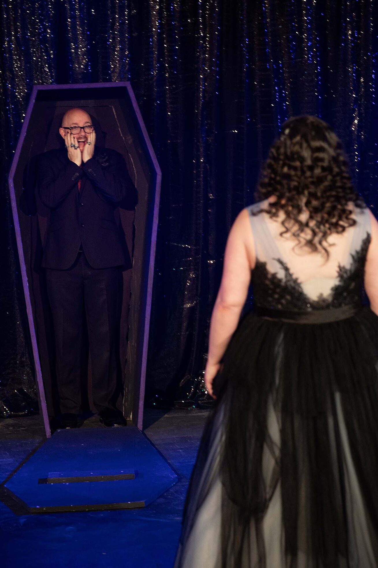 offbeat wedding first look